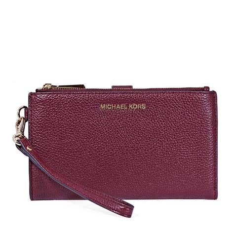 michael kors adele wristlet|Michael Kors crossbody wristlet.